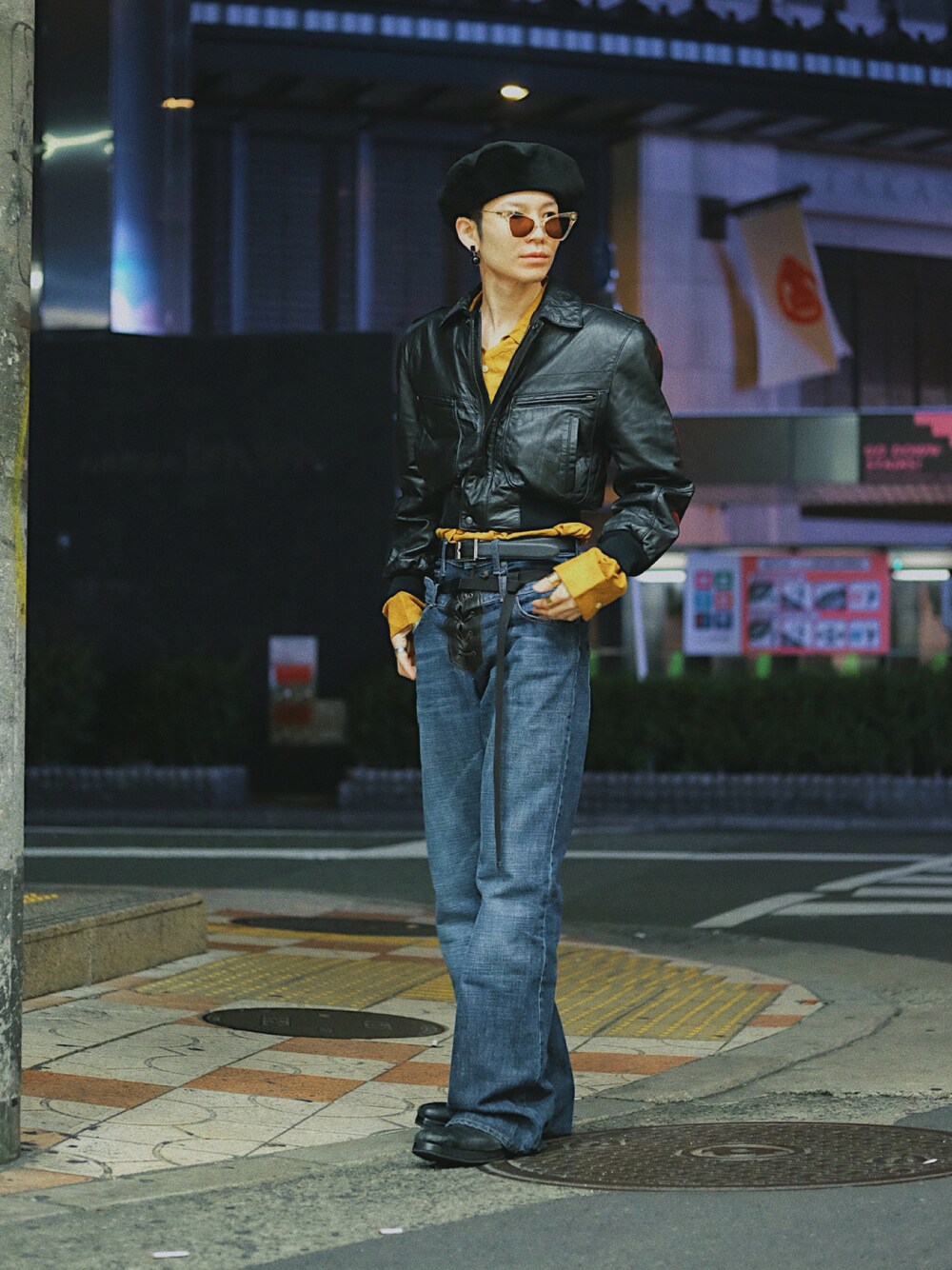 Tsuguya/KwonSayaさんの「smooth operator（VINTAGE）」を使ったコーディネートの1枚目の写真
