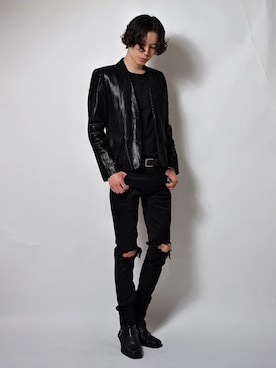 「COS（コス）のアイテム」を使った、Tsuguya/KwonSayaさん（メンズ・176cm）の春コーディネート