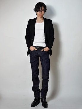 「COS（コス）のアイテム」を使った、Tsuguya/KwonSayaさん（メンズ・176cm）の冬コーディネート