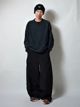 「Steven Alan（スティーブンアラン）のアイテム（トップス）」を使った、Tsuguya/KwonSayaさん（メンズ・176cm）の春コーディネート