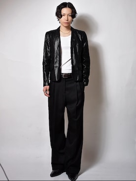 Tsuguya/KwonSayaさん（メンズ・175cm）の冬コーディネート