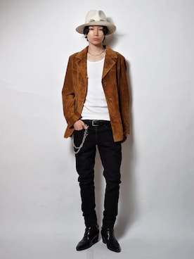 Tsuguya/KwonSayaさん（メンズ・175cm）の冬コーディネート