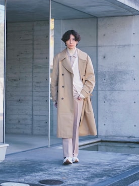 Tsuguya/KwonSayaさん（メンズ・174cm）の冬コーディネート