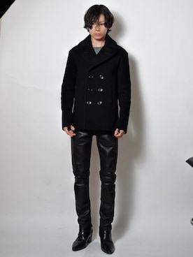 「COS（コス）のアイテム（トップス）」を使った、Tsuguya/KwonSayaさん（メンズ・176cm）の冬コーディネート