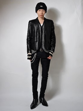 「Calvin Klein（カルバン・クライン）のアイテム」を使った、Tsuguya/KwonSayaさん（メンズ・176cm）の春コーディネート