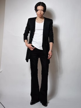 「PHILIPPE AUDIBERT（フィリップ オーディベール）のアイテム」を使った、Tsuguya/KwonSayaさん（メンズ・175cm）の春コーディネート