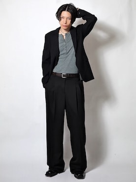 Tsuguya/KwonSayaさん(メンズ・176cm)の秋コーディネート
