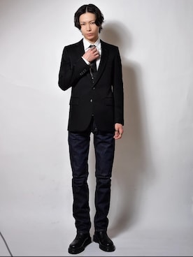 Tsuguya/KwonSayaさん(メンズ・175cm)の冬コーディネート