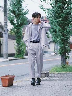 「WEGO（ウィゴー）のアイテム（アクセサリー）」を使った、Tsuguya/KwonSayaさん（メンズ・174cm）の秋コーディネート