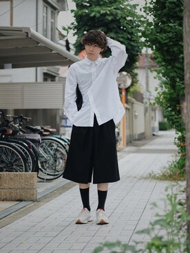 Tsuguya/KwonSayaさん（メンズ・174cm）の夏コーディネート