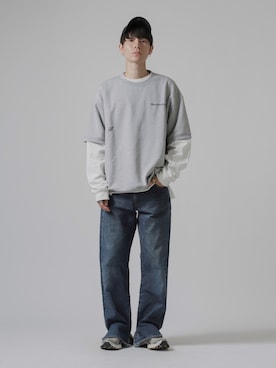 「Bleme（ブレム）のアイテム（Tシャツ/カットソー）」を使った、Tsuguya/KwonSayaさん（メンズ・175cm）の夏コーディネート