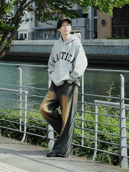 NAUTICA/ノーティカ Arch Logo Sweat Hoodie 2.2
