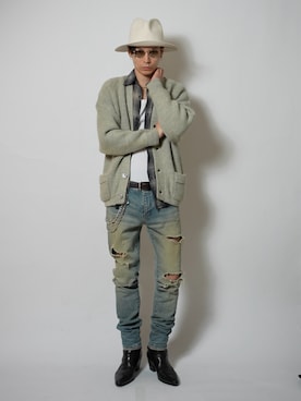 Tsuguya/KwonSayaさん（メンズ・175cm）の秋コーディネート