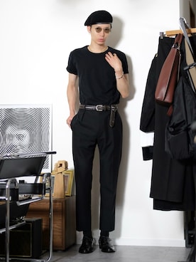 Tsuguya/KwonSayaさん（メンズ・175cm）の夏コーディネート