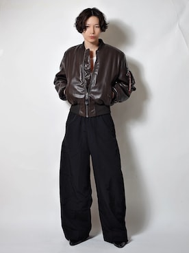 Tsuguya/KwonSayaさん（メンズ・176cm）の春コーディネート