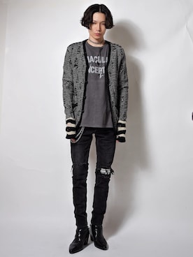 「CELINE（セリーヌ）のアイテム」を使った、Tsuguya/KwonSayaさん（メンズ・176cm）の春コーディネート