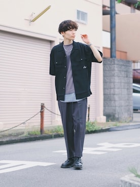「WEGO（ウィゴー）のアイテム（アクセサリー）」を使った、Tsuguya/KwonSayaさん（メンズ・174cm）の夏コーディネート