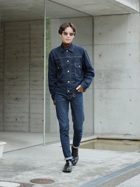 「UNIQLO（ユニクロ）のアイテム（ブルゾン）」を使った、Tsuguya/KwonSayaさん（メンズ・174cm）の秋コーディネート