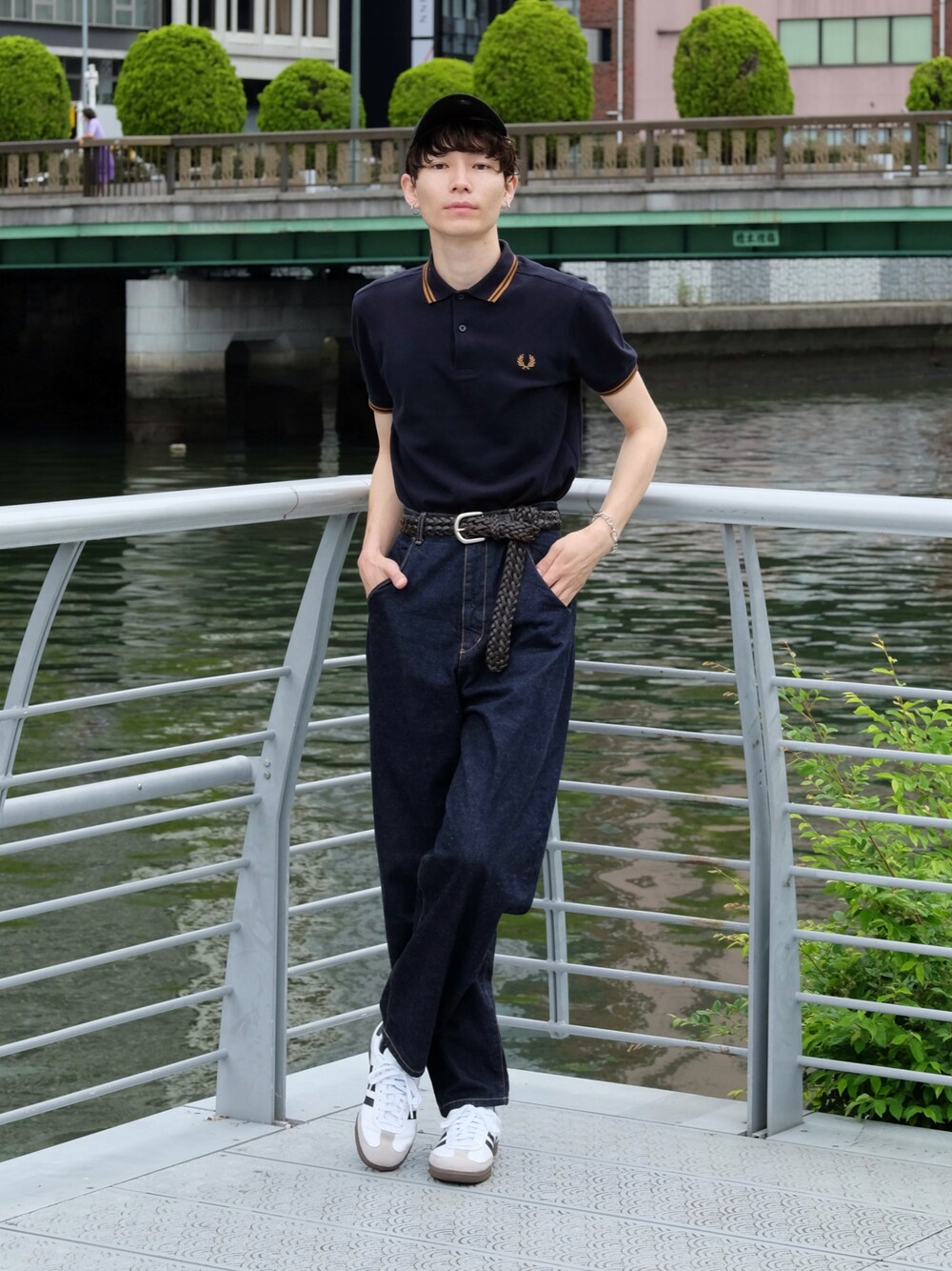 Steven Alan＞12oz デニム ワイド テーパードパンツを使った