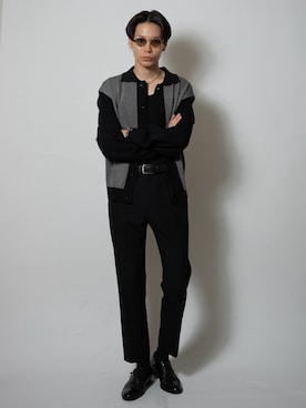 Tsuguya/KwonSayaさん（メンズ・175cm）の秋コーディネート