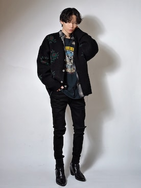 「アイテム（その他）」を使った、Tsuguya/KwonSayaさん（メンズ・175cm）の冬コーディネート