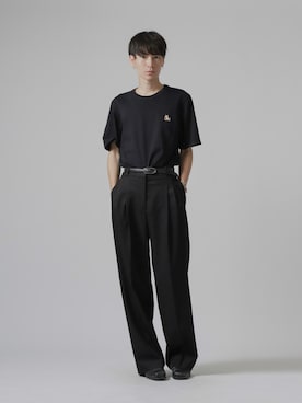 Tsuguya/KwonSayaさんの（Maison Kitsune | メゾンキツネ）を使ったコーディネート