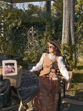 「oversize」｜「アイテム（その他トップス）」を使った、MIN HU’sさん（レディース・162cm）の夏コーディネート