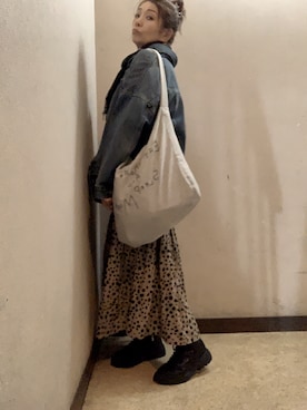 「Avail（アベイル）のアイテム」を使った、miya さん（レディース・156cm）の春コーディネート