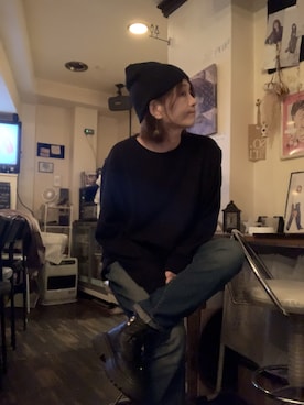 「AZUL by moussy（アズールバイマウジー）のアイテム」を使った、miya さん（レディース・156cm）の秋コーディネート