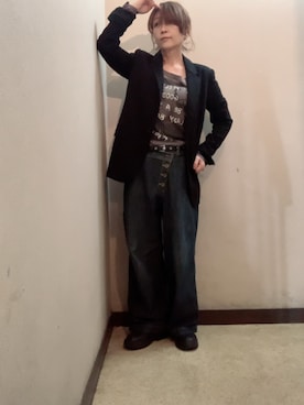 「アイテム（アクセサリー）」を使った、miya さん（レディース・156cm）の秋コーディネート