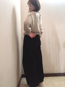 「Avail（アベイル）のアイテム」を使った、miya さん（レディース・156cm）の冬コーディネート