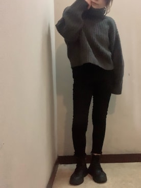 miya さん（レディース・156cm）の冬コーディネート