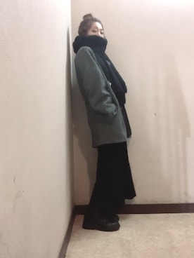 「アイテム（テーラードジャケット）」を使った、miya さん（レディース・156cm）の秋コーディネート