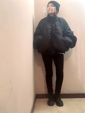 「antiqua（アンティカ）のアイテム」を使った、miya さん（レディース・156cm）の秋コーディネート