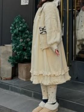 「poiregnee（ポワニェ）のアイテム」を使った、EGIさん（レディース・158cm）の冬コーディネート