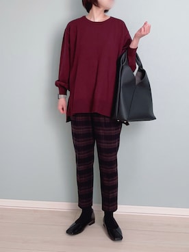 ハナコユキさん（レディース・158cm）の冬コーディネート