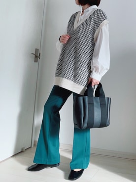 ハナコユキさん（レディース・158cm）の秋コーディネート