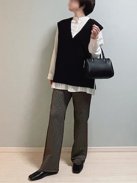 ハナコユキさん（レディース・158cm）の冬コーディネート