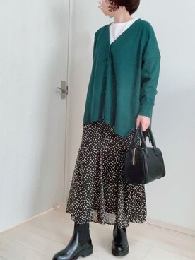 ハナコユキさん(レディース・158cm)の冬コーディネート