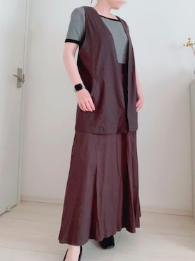 ハナコユキさん（レディース・158cm）の夏コーディネート