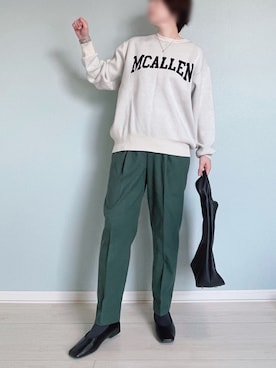 ハナコユキさん（レディース・158cm）の冬コーディネート