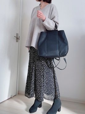 ハナコユキさん（レディース・158cm）の秋コーディネート