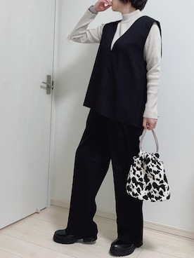 ハナコユキさん（レディース・158cm）の冬コーディネート