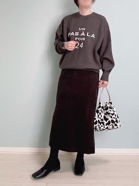 ハナコユキさん(レディース・158cm)の冬コーディネート