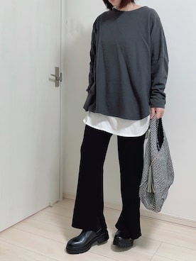 ハナコユキさん（レディース・158cm）の冬コーディネート