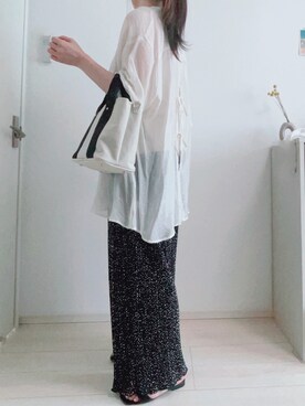 ハナコユキさん（レディース・158cm）の夏コーディネート