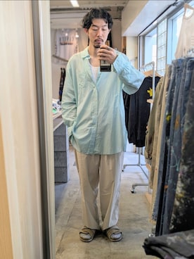 「RAINMAKER（レインメーカー）のアイテム」を使った、Tomo@相互フォローさん（メンズ・176cm）の春コーディネート