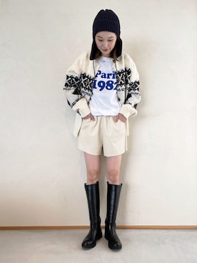 mioさん（レディース・165cm）の秋コーディネート
