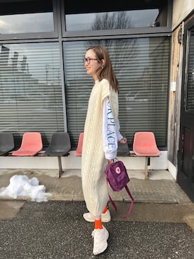 mioさん（レディース・165cm）の冬コーディネート