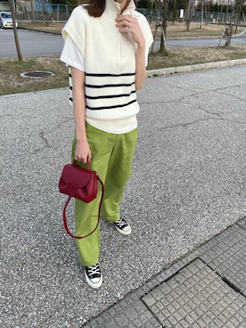 mioさん（レディース・165cm）の春コーディネート